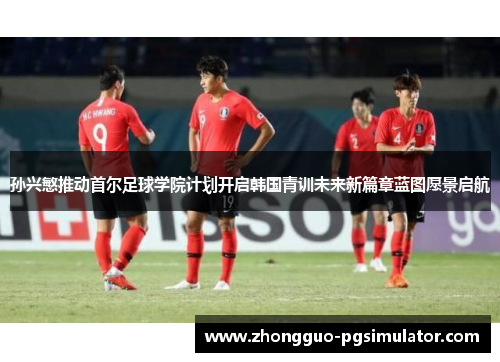 孙兴慜推动首尔足球学院计划开启韩国青训未来新篇章蓝图愿景启航 孙兴慜推动首尔足球学院计划开启韩国青训未来新篇章蓝图愿景启航